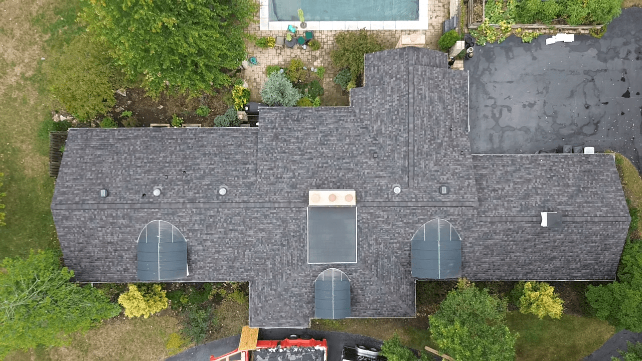 Completed Architectural Shingle Roof St. Louis in St. Louis, MO