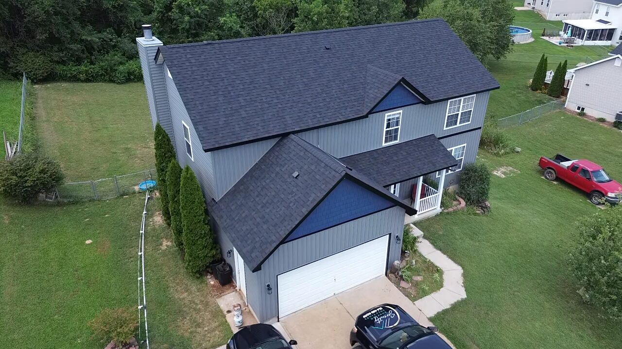 Grey Residential Shingle Roof St. Charles in St. Charles, MO