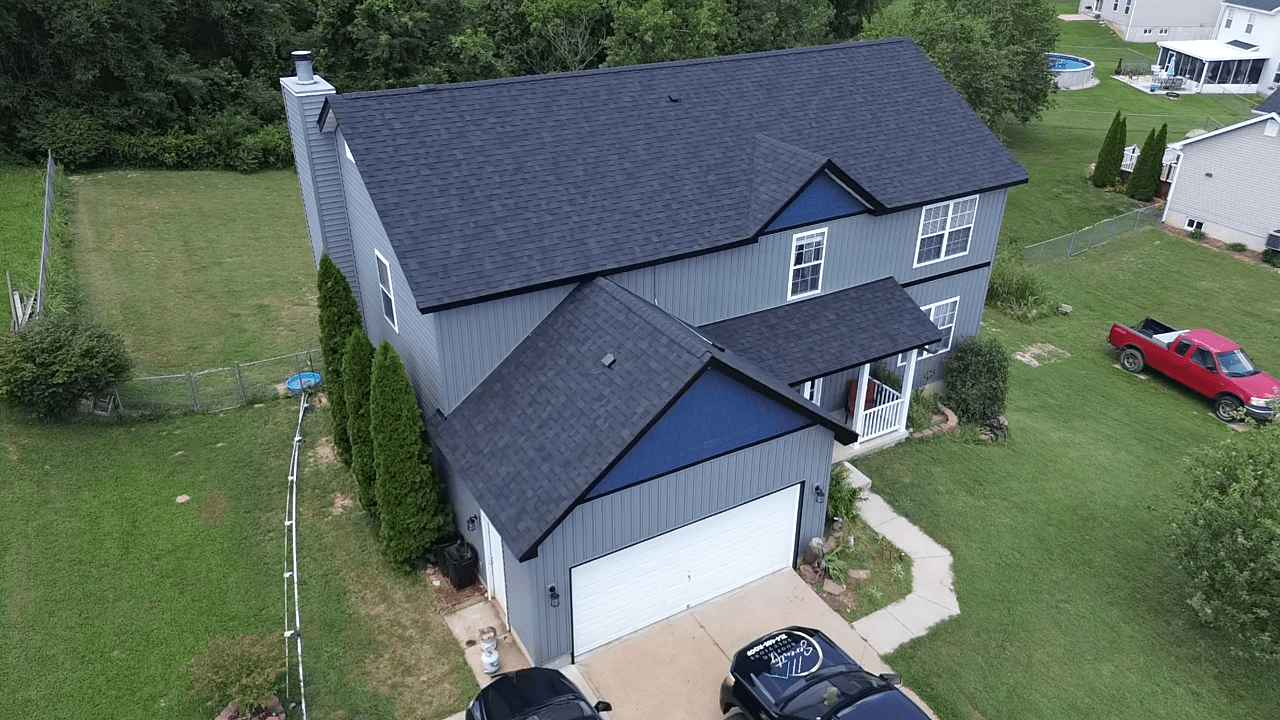 Grey Residential Shingle Roof St. Charles in St. Charles, MO